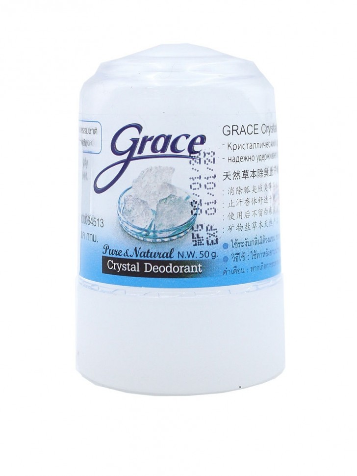 GRACE  Дезодорант кристаллический NATURAL Без Добавок  50г