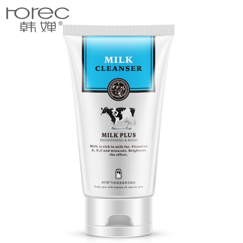 ROREC  Пенка для умывания MILK Plus Молочная  100г  (HC-4648)