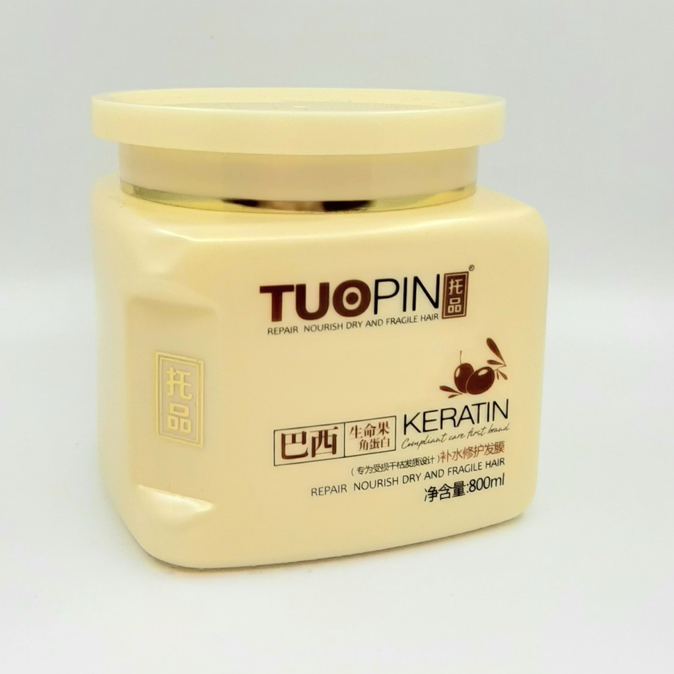 TUOPIN  Маска для волос KERATIN Питание и Восстановление для сухих, ломких волос  800мл