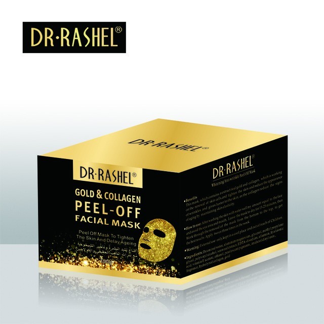 DR.RASHEL  Маска - Плёнка для лица GOLD and COLLAGEN Против Морщин  150г  (DRL-1366)
