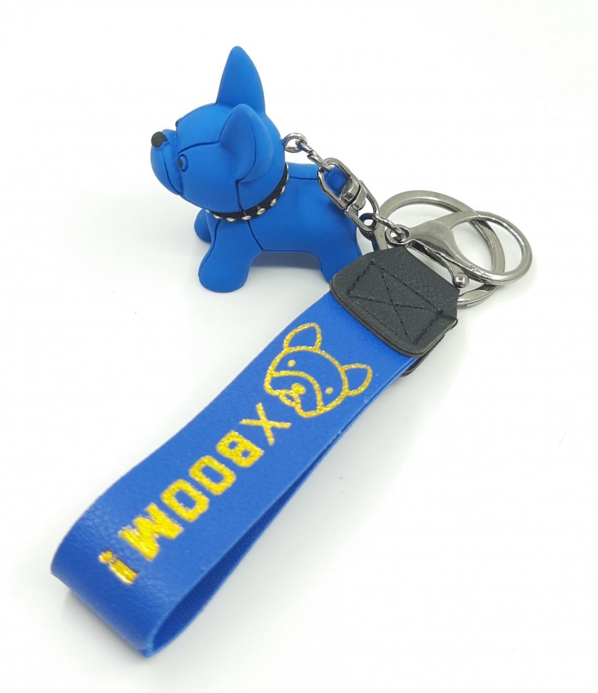 Брелок для ключей "ПЁСИК" голубой (ТВ-2628) В упаковке 10 штук Цена указана за 1 шт ! ! !