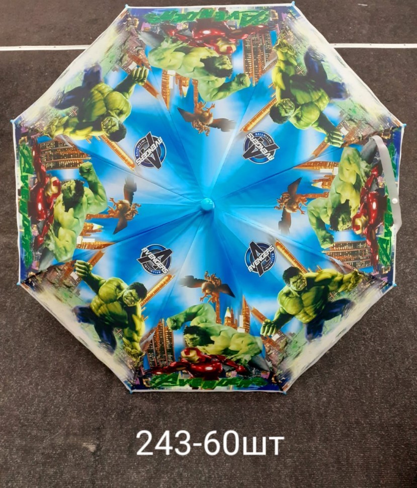 Детский зонт, 12 штук «Друзья» в ассортименте. 243.