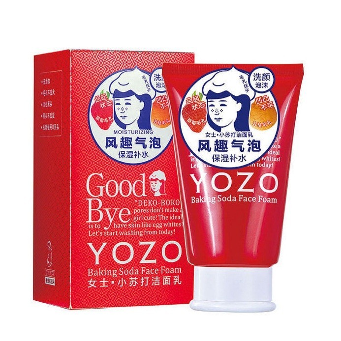 YOZO  Пенка для умывания GOOD BYE от чёрных точек с Пищевой Содой  130г  (YZ-9303)