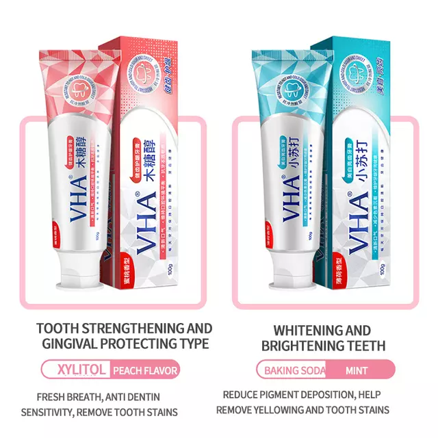 VHA  Зубная паста XYLITOL для зубов и десен с КСИЛИТОМ  100г  (VHA-17308)