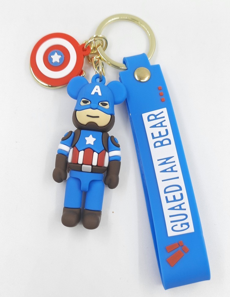 Брелок для ключей "СУПЕРГЕРОИ Марвел" Капитан Америка (ТВ-2624) В упаковке 10 штук Цена указана за 1 шт ! ! !