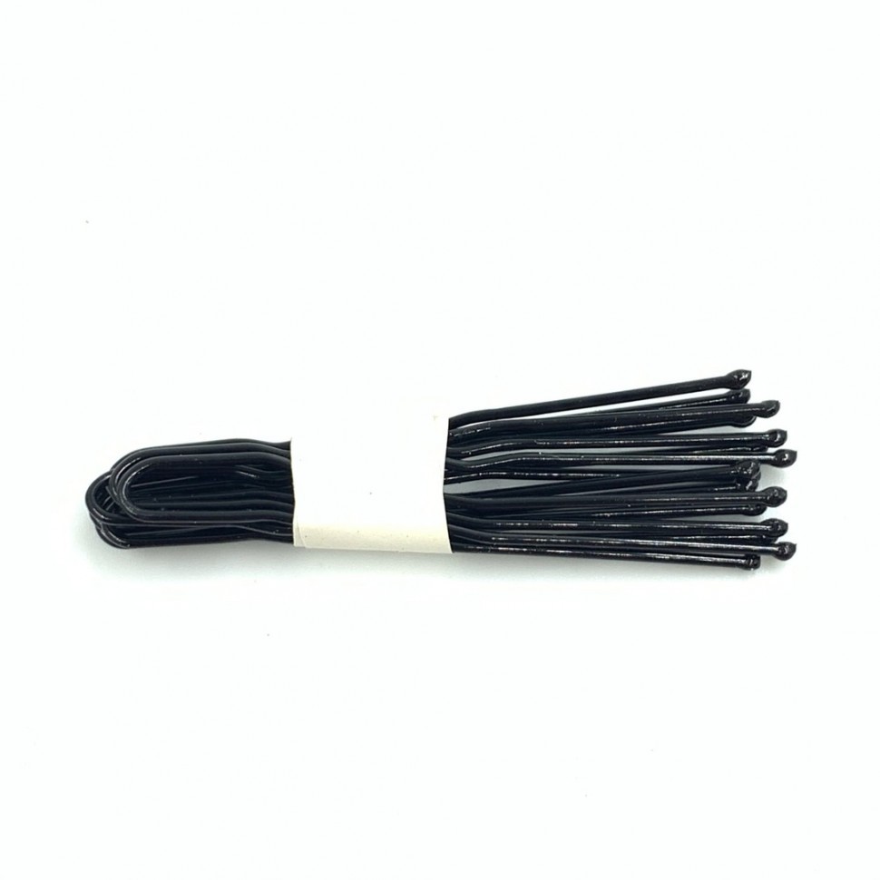 Шпильки для волос, 10 штук, черный, размер - 5 см.ТВ - 170.